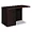 Hon Company Cognac Left Pedestal Return with 2 Drawers, 48W