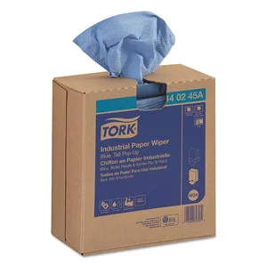 440245A | Essity Industrial Blue Paper Wipes - 4-Ply, 90