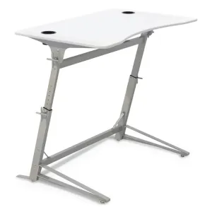 Safco SAF 1959WH Safco Verve Standing Desk - Laminated, White Top - 42