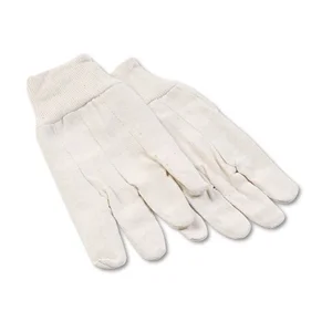 Boardwalk Large 8 Oz Cotton Canvas Work Gloves - 12 Pairs