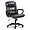 HVST305 | Hon Company Black Mid-Back Executive Leather Chair