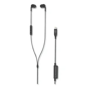 IDR301L | Scosche Noise Isolation Earplugs - Black - Large