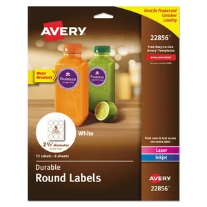 AVE 22856 | Avery Dennison Avery® Durable Round Labels