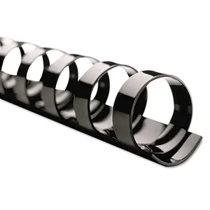 4000092 | Acco Brands Combbind Black Plastic Spines, 5/8