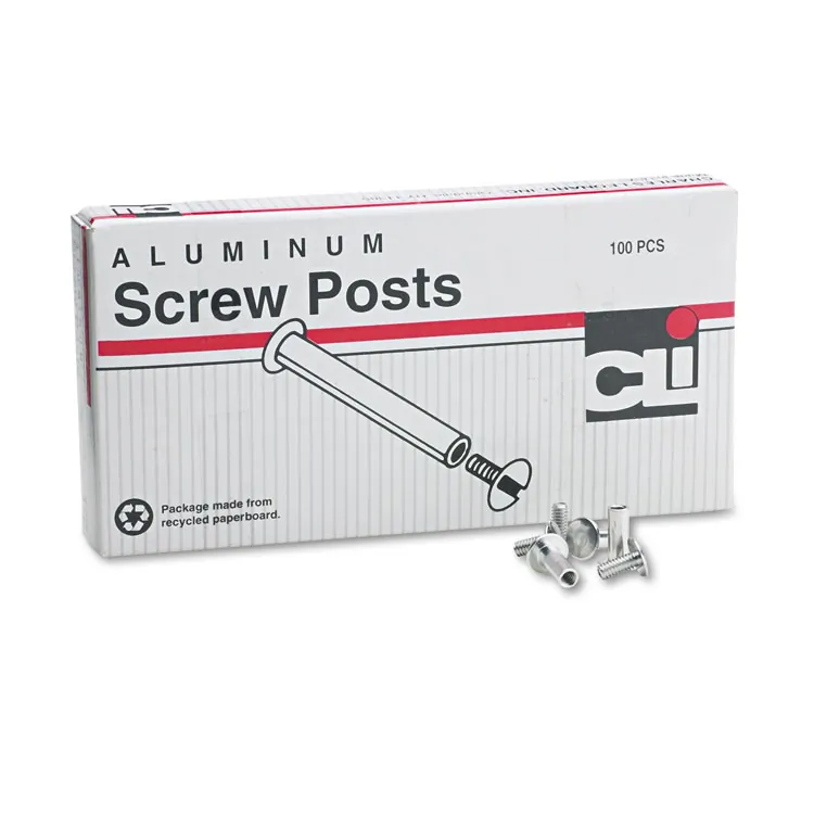 Charles LEO 3706L Cli Aluminum Screw Posts - X 1 Length X 0.2 Diameter