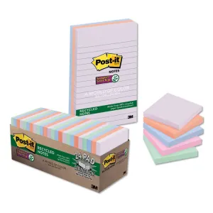 3m MMM 65424NHCP Post-itreg; Super Sticky Notes Cabinet Pack - Bali Co