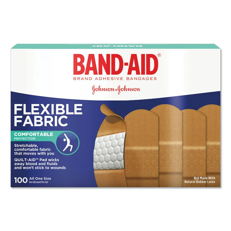 Johnson 4434 Bandages,34x3,fabrc100bx