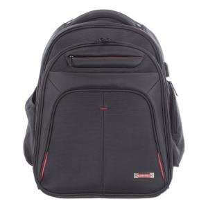 The BKP1000SMBK Backpack,2 Sectn,16x20,bk