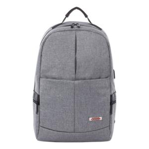 The BKP1066SMGRY Backpack,slim,18x13,gy