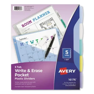 AVE 16826 | Avery Dennison Avery® Write & Erase Pocket