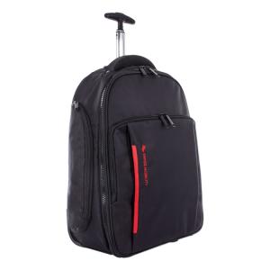 The BKPW1018SMBK Backpack,wheels,15x22,bk