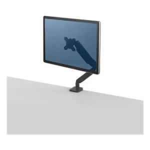 Fellowes FEL 8056201 Platinum Series Single Monitor Arm - White - 1 Di