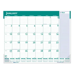 148 | House Of Doolittle Monthly Desk Pad Calendar