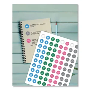 04222 | Avery Dennison Avery® Sure Feed Glossy Clear Round