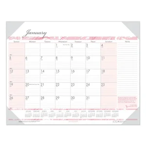 House Of Doolittle Breast Cancer Awareness Monthly Desk Pad