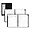 123850 | Blue Sky Weekly/Monthly Planner, 8.75 x 7, Black,