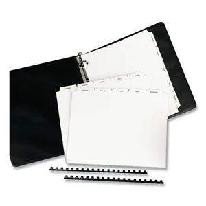 20406 | Avery Dennison Custom 3-Hole Write-On Dividers with
