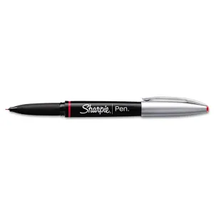 Sanford 1758055 Pen,sharpie,porous Pt,bk