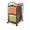 Safco Products Safco Onyx Double Mesh Mobile File Cart - 2