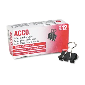 A7072020D | Acco Brands Acco Small Binder Clips - Small