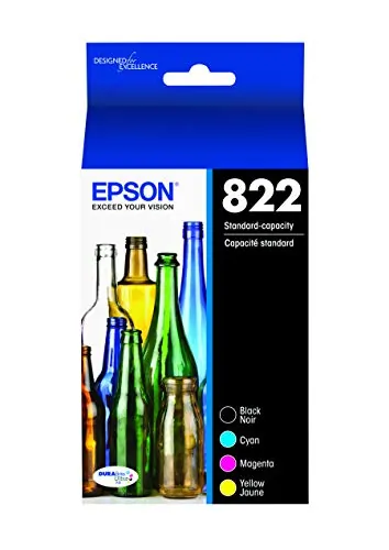 Original Epson T822120-BCS T822 Stndrd Cap Combo Cmyk Pk