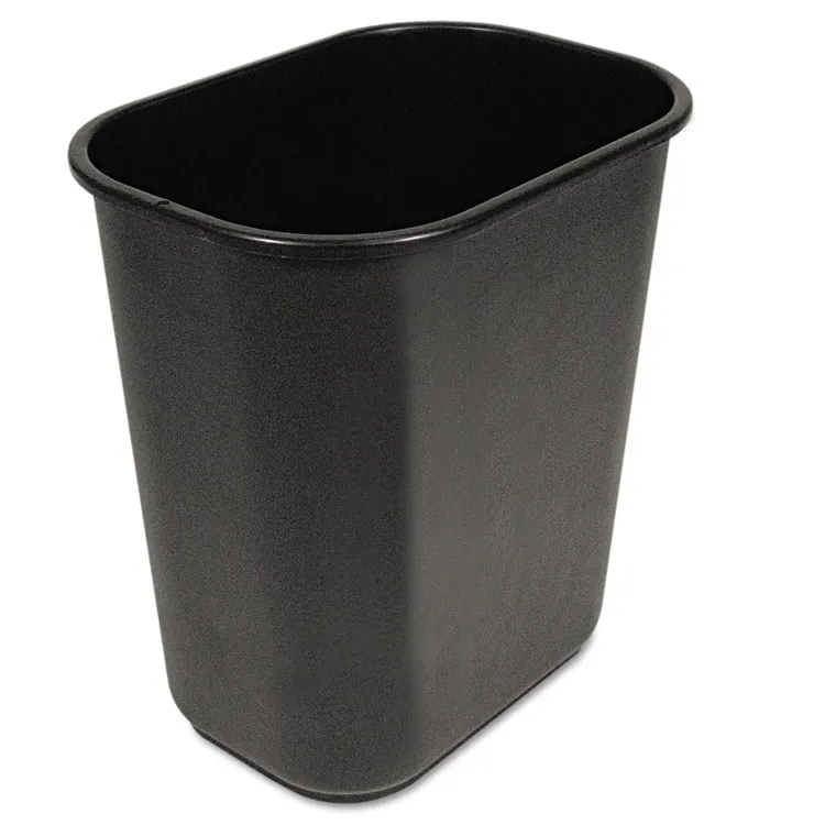 Boardwalk 3485202 Wastebasket,28 Qt,bk