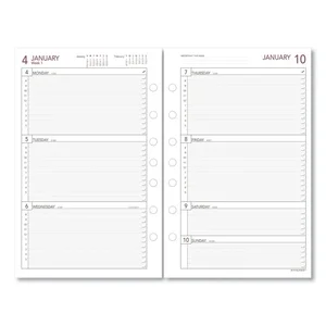 061-285Y | At-a-glance Weekly Planner Refill Pages, 8.5 x
