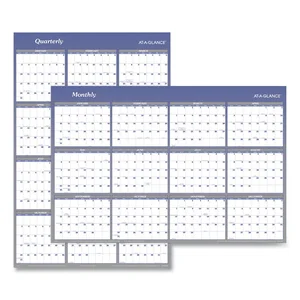 At-a-glance Dual-Sided Erasable Wall Planner 24
