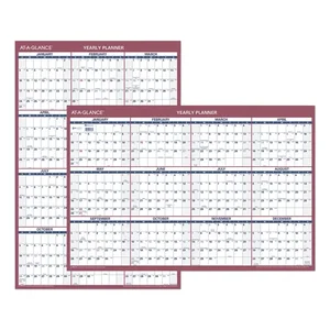 PM212-28 | At-a-glance 2024 Two-Color Year Wall Calendar,