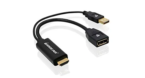 Iogear GHDMDPF Hdmi To Displayport Adapter