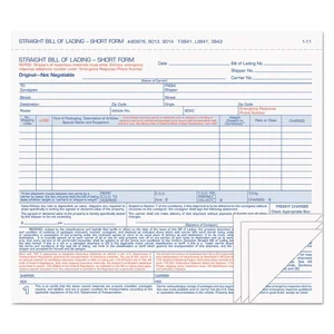 L3841 | Tops Business Forms Short Form Hazardous Material