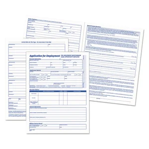 3288 | Tops Business Forms Employee Application Form - 25
