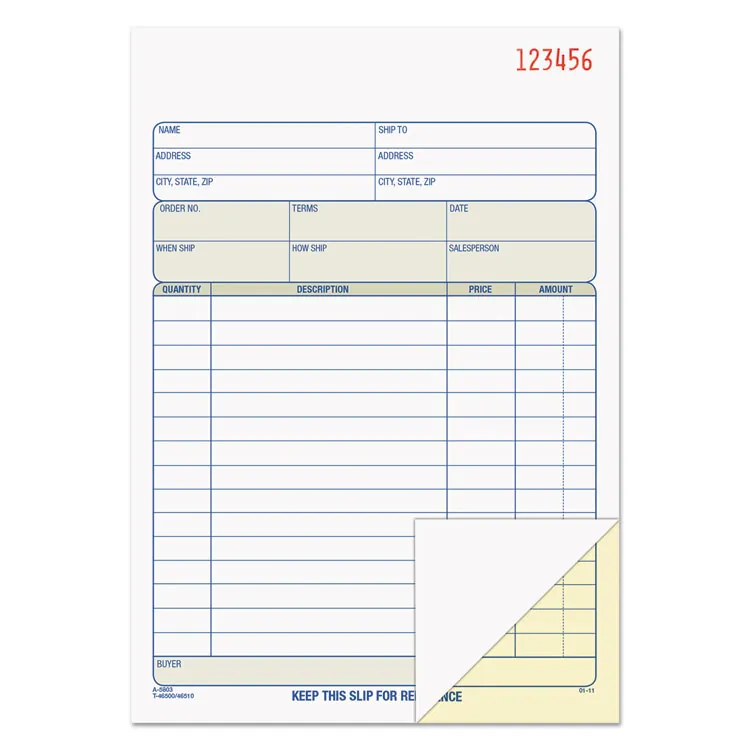 TOPS BUSINESS FORMS-TOP 46510