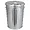 Magnolia Brush 20 Gallon Round Steel Trash Can with Lid -