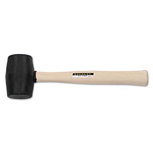 Black 57-522 Hammer,22oz Rubber Mallet