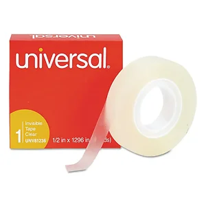 UNV81236VP | Universal Office Products Clear Write-On