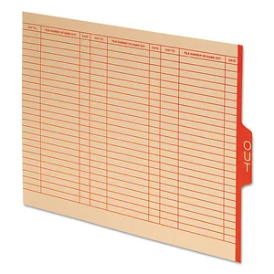 PFX 5251 | Tops Business Forms Pendaflex End Tab Out Guides
