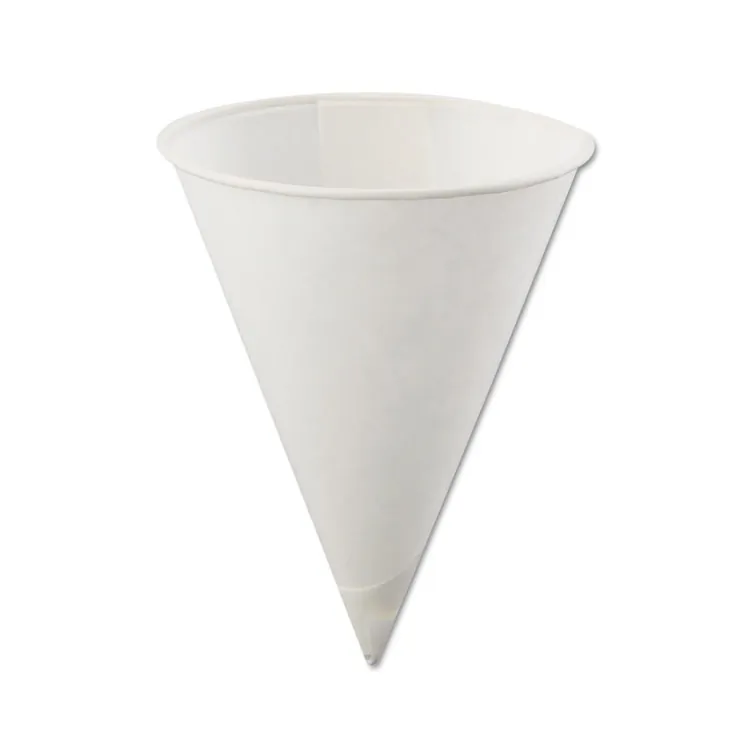 Konie KCI 4.0KBR Cup,rlld Rim Ppr Cone,4oz