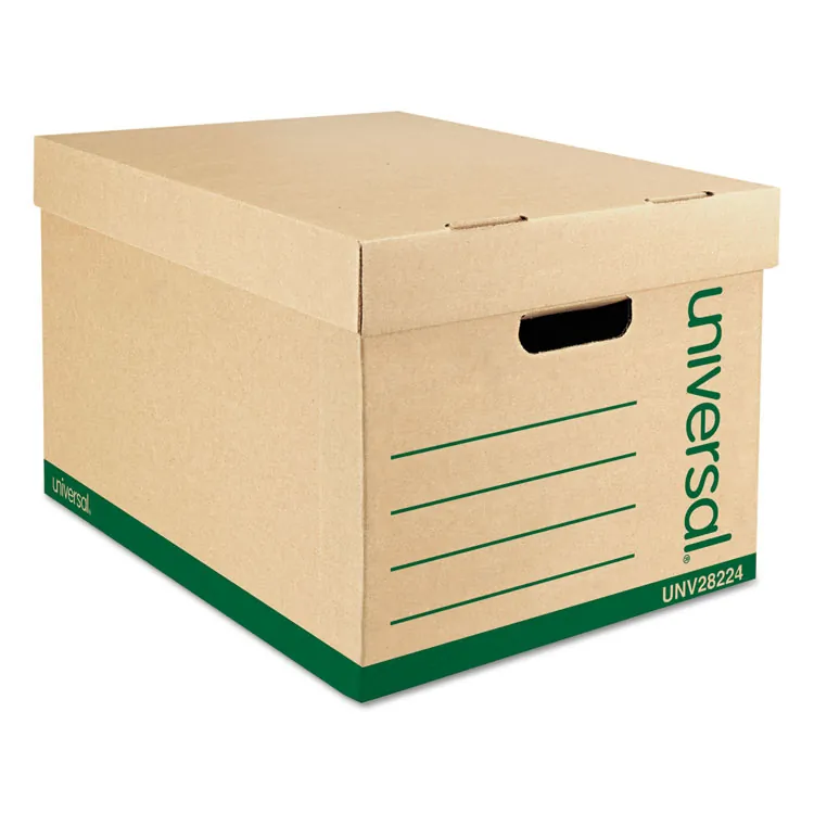 Universal 9523301 Heavy-duty Recycled Letter Storage Box - 12carton