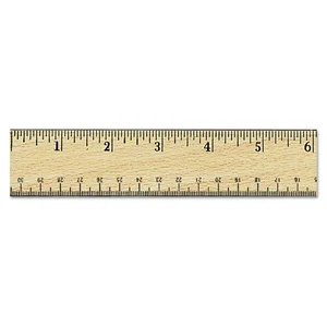 UNV59024 | Universal Office Products 6-Inch Flat Wood
