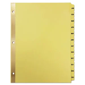 UNV20814 | Universal Office Products Deluxe Tab Dividers,