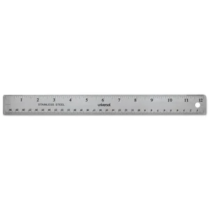 UNV59023 | Universal Office Products 12 Inch Stainless