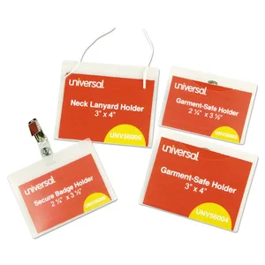 Universal Office Products Deluxe Badge Holder with