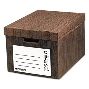 6552101 | Universal Office Products Heavy-Duty Woodgrain