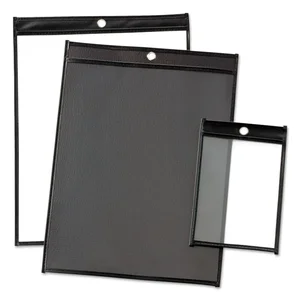 64209 | Tops Business Forms Clear Shop Ticket Holders - 9 x