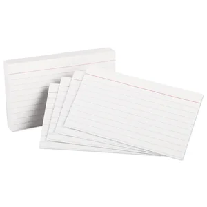 OXF 63500 | Tops Business Forms CARD, INDEX, HEAVYWEIGHT, WH