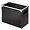 01151 | Tops Business Forms Black Poly Desktop File Box for