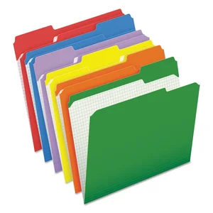 PFX R15213LAV | Tops Business Forms FOLDER, 1/3CT2PLY, LTR,