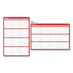 71004 | Universal Office Products Erasing Wall Calendar,