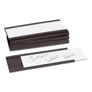 5142U00-54 | U Brands Magnetic Card Holders - Black - 25